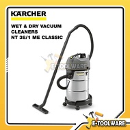 Karcher Wet & Dry Vacuum Cleaner NT38/1 Me Classic Vaccum Cleaner Vacum Kereta Vakum Cleaner Vacum R
