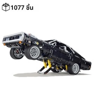 1077 Pcsการวิเคราะห์รถDodge Building Blocksชุดภาพยนตร์Fast And Furiousที่มีชื่อเสียงรถ 42111 อิฐของเ