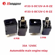 5PCS Original 4133-S-DC12V-A-R-ZZ 4pin 35A 12V 4133-S-DC12V-C-R-ZZ 5PIN 12VDC automotive main engine