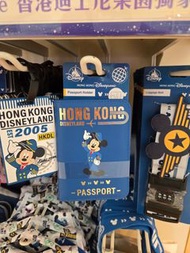 機場系列 米奇 Mickey 機長圖案 護照套 -香港迪士尼樂園 Passport cover