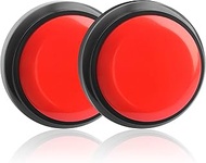 Recordable Button, Sound Button Record Talking Button Answer Buzzers Funny Buttons Record Your Own W