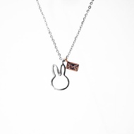 【Pinkoi x miffy】Miffy & Melanie 信封友情純銀項鍊