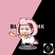 Super cute and durable mica Standee, puzzle of Blackpink group decor, study table, desk, size 8cm - 