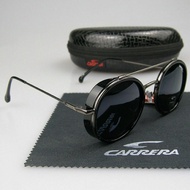 Carrera แว่นตานักบินเลนส์แบบไล่ระดับสีสำหรับผู้ชายและผู้หญิงสไตล์วินเทจแว่นกันแดดแฟชั่นเทรนด์มีกล่อง