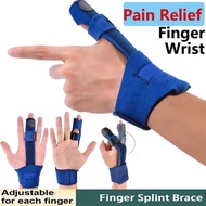1PCS Adjustable Finger Brace Trigger Finger Splint Straighten Fingers Thumbs Mallet Finger Splint Te