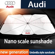 Audi Car sunshade umbrella sun visor Car Front Window Sunshade Cover Sunshade Curtain UV protection 
