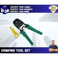 RJ45 Crimping tool set | Pass through | Crimping tool for BNC