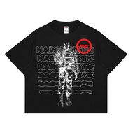 Oversized Boxy T-Shirt - Narcis Black Unisex Oversize T-Shirt for Men and Women 24s