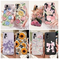 Infinix Zero X / X6810 / X6811 / X6811B Shockproof Case with Flower Bumper