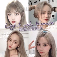 Very Light Ash Blonde 9-11 With Peroxide Professional Salon Hair Color Dye Cream Pewarna Rambut