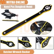 OTOHEROES Car Jack Ratchet Wrench Rocker - GS205 - Black Car Labor Saving Jack Ratchet Wrench Scisso