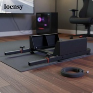 [Ioensy] Stable Racing Simulator Wheel Stand Adjustable Sim Racing Cockpit Frame Crossbeam Design fo