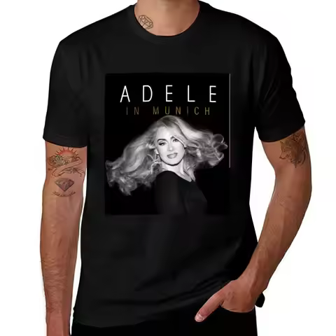 Adele Alternative Poster T-Shirt Performance Workout Short Sleeve Tee