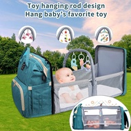 Diaper Bag with Changing Station,Diaper Bag Backpack,7 in 1 Travel Diaper Bag,Mommy Bag With USB Charging Port (Grey)