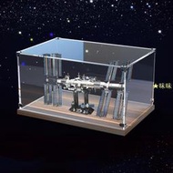 展示盒木制透明防塵罩適用樂高21321國際太空空間站亞克力展示盒港版