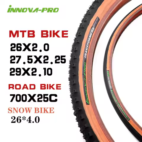 INNOVA Mountain Bicycle Tires 26x2.0/29x2.1/27.5x2.25 inch Anti Puncture Tyre Road Snow Bike Tire 70