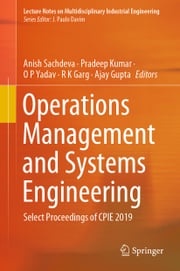 Operations Management and Systems Engineering Anish Sachdeva
