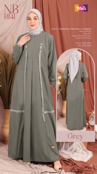 Gamis Nibras NB B141 Gamis Dress Wanita Muslim
