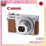 【Used】 Canon PowerShot G9 X Mark II Silver Compact Digital Camera 1.0-inch sensor / F2.0 lens / 3x o