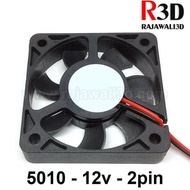 Up Dc Cooling Fan 5010 12V 15Cm Cable