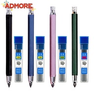 ADMORE Mechanical Pencil, 5.6mm 2B/4B/6B/8B Pencil Refill Automatic Pencil, Creative Drawing Writing