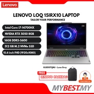 Lenovo LOQ 15IRX10 83JE00TQMJ 15.6'' FHD 144Hz Gaming Laptop Luna Grey ( i7-14700HX, 16GB, 512GB SSD