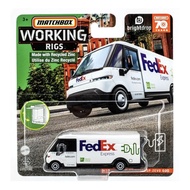 2023 Matchbox Working Rigs FedEx Truck Brightdrop Zevo 600 Recycled