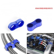 Twin Hole Fuel Line Clamps/Separator Aluminium Clamps AN4 AN6 AN8 AN10