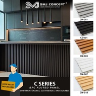 SMJ CONCEPT® Fluted Panel C Series Minimalist Chic (ALL) | Simple Solution For Home Transformation