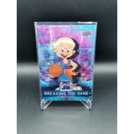 NBA CARD UPPER DECK SPACE JAM A NEW LEGACY BREAKING THE GAME 3D ELMER FUDD