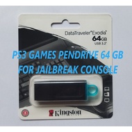 PS3 Games Pendrive 64GB USB 3.0 PlayStation 3 Custom Game Pick List Jailbreak HEN MultiMAN mmCM Iris