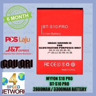 MyFon ( S10 Pro ) Bt-S10 Pro Battery Bateri Batery 3300MAH 2800MAH Batteri Batteries MyFonS10Pro My 