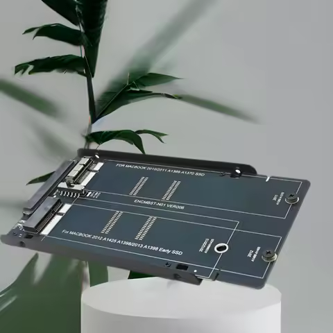 NEW SSD to SATA Adapter Metal Case Socket for Macbook 2010/2011 A1369 1370 SSD for Macbook 2012 A142