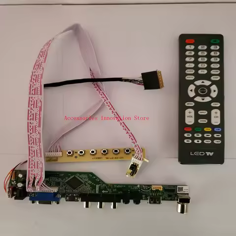 New Controller Driver Board Monitor Kit LTN140AT26 LTN140AT26-L01 TV+HDMI+VGA+USB 1366X768 40 Pins L