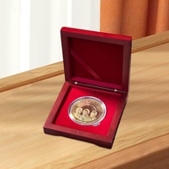 [trdfdv] Coin Wooden Box, Medal Presentation Box, Badge Argent Coin Collector Box, Coin