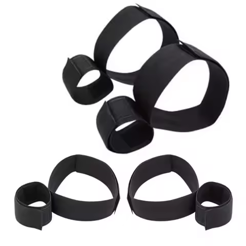BDSM Restraint Set Handcuffs Collar Bandage Kit Soft Comfort Fetish Play Toys for Couples Adult Game