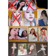 RED VELVET OFFICIAL PHOTOCARD WENDY/YERI/IRENE/SEULGI/JOY