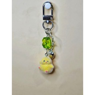[Original Cute Chick] Korean Style ins Cute Yellow Chick Keychain DIY Girl Heart Bag Pendant