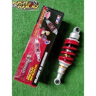 MUTARRU MONO SHOCK ADJUSTABLE 285MM BLACK SERIES FOR SUZUKI RAIDER 150 CARB / RAIDER 150 Fi