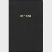 KJV Rainbow Study Bible, Black Leathertouch, Indexed