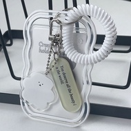 Gantungan Kartu Name Tag Gradien/ ID Card Holder/ ID Card Case / Frame ID Card/ Name Tag Plastik