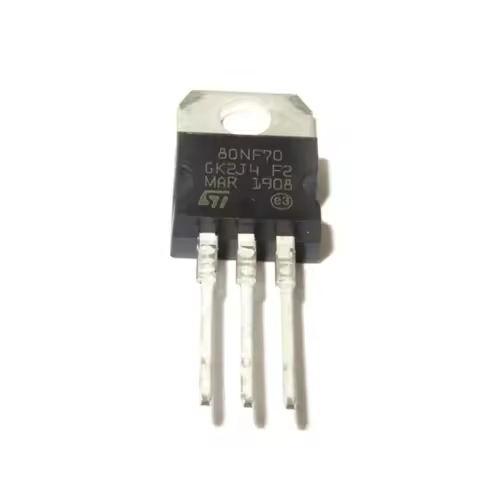 5PCS STP80NF70 STP60NF06 TO220 MOS FET N-Channel Transistor P80NF70 P75NF75 P65NF06 60NF06 STP55NF06