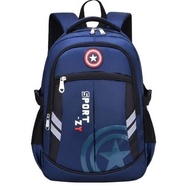 Bdkr_tas - Children's Backpack/Z SPORT Children's Backpack/GLOBAL Bag/MARVEL CAPTAIN AMERCIA And SPIDERMAN Character Backpack/School Backpack/New Men's Bag