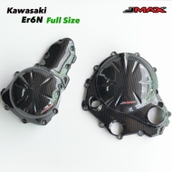 Engine Cover For KAWASAKI ER6n/Nin 650a J Carbon Film Pattern 6D Full Size