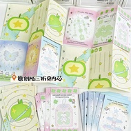 限时/timelimit原创M5三折页活页替换内页内芯已打孔可爱韩系少女心手账本替芯内8731sd