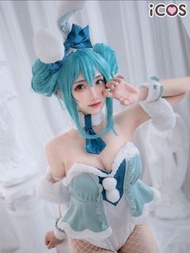 初音白兔女郎 Cosplay 服裝