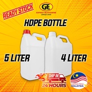 HDPE Bottle Tong Air Jerry Can  Tong Drum Jerry Can PETG Bottle 4L and 5L Bekas