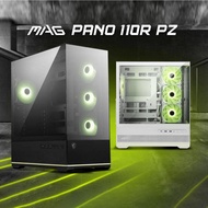 MSI MAG PANO 110R PZ Mid Tower ATX TG PC Case With 4 ARGB Fans Included BLACK / WHITE