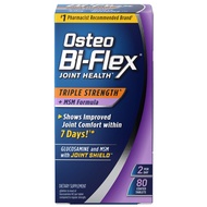 Osteo Bi-Flex Triple Strength(5) with MSM, Glucosamine Joint Health Supplement, Coated Tablets, 80 C