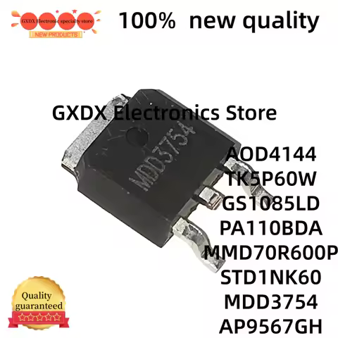 10-20PCS TK5P60W PA110BDA MMD70R600P 70R600P D1NK60 STD1NK60 MDD3754 AP9567GH 9567GH D4144 AOD4144 G